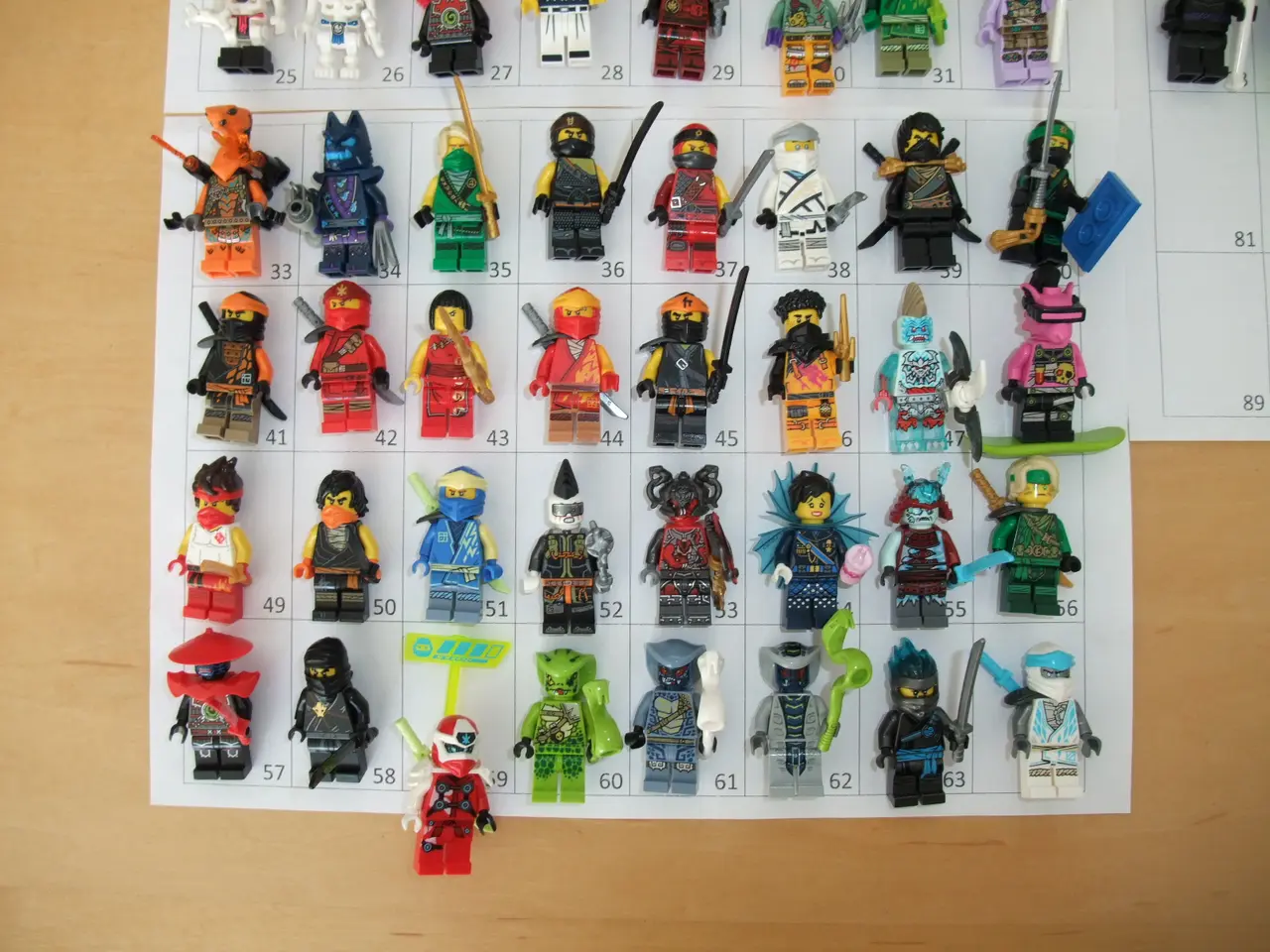 Billede 3 - Lego Ninjago Figurer