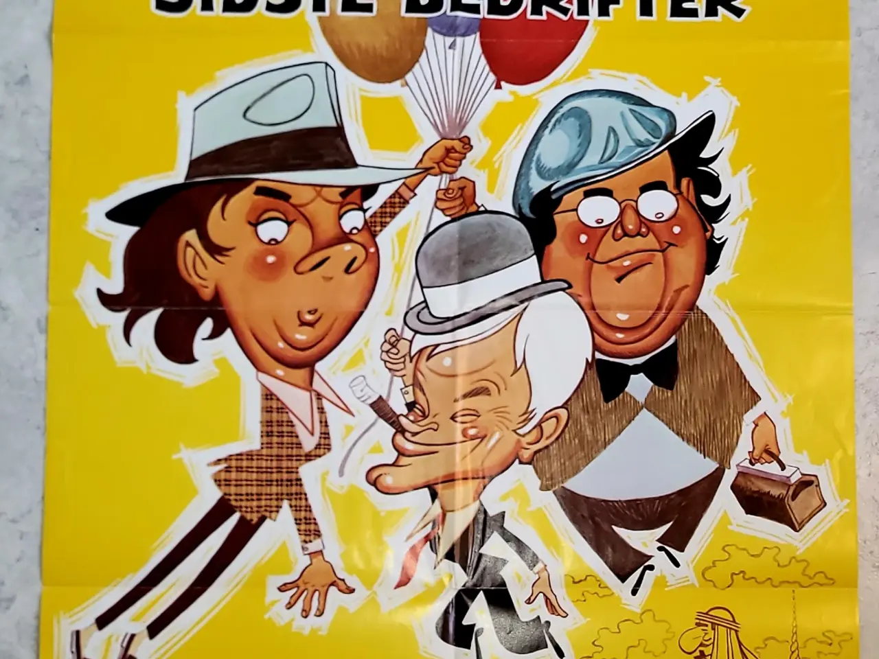 Billede 1 - Original filmplakat - Olsen bandens sidste bedrift