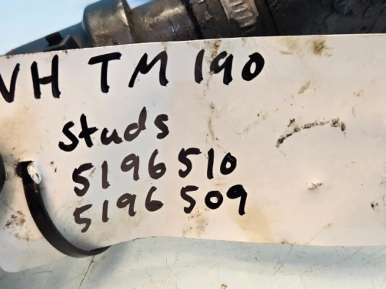 Billede 15 - New Holland TM190 Hydraulikrør 5196510