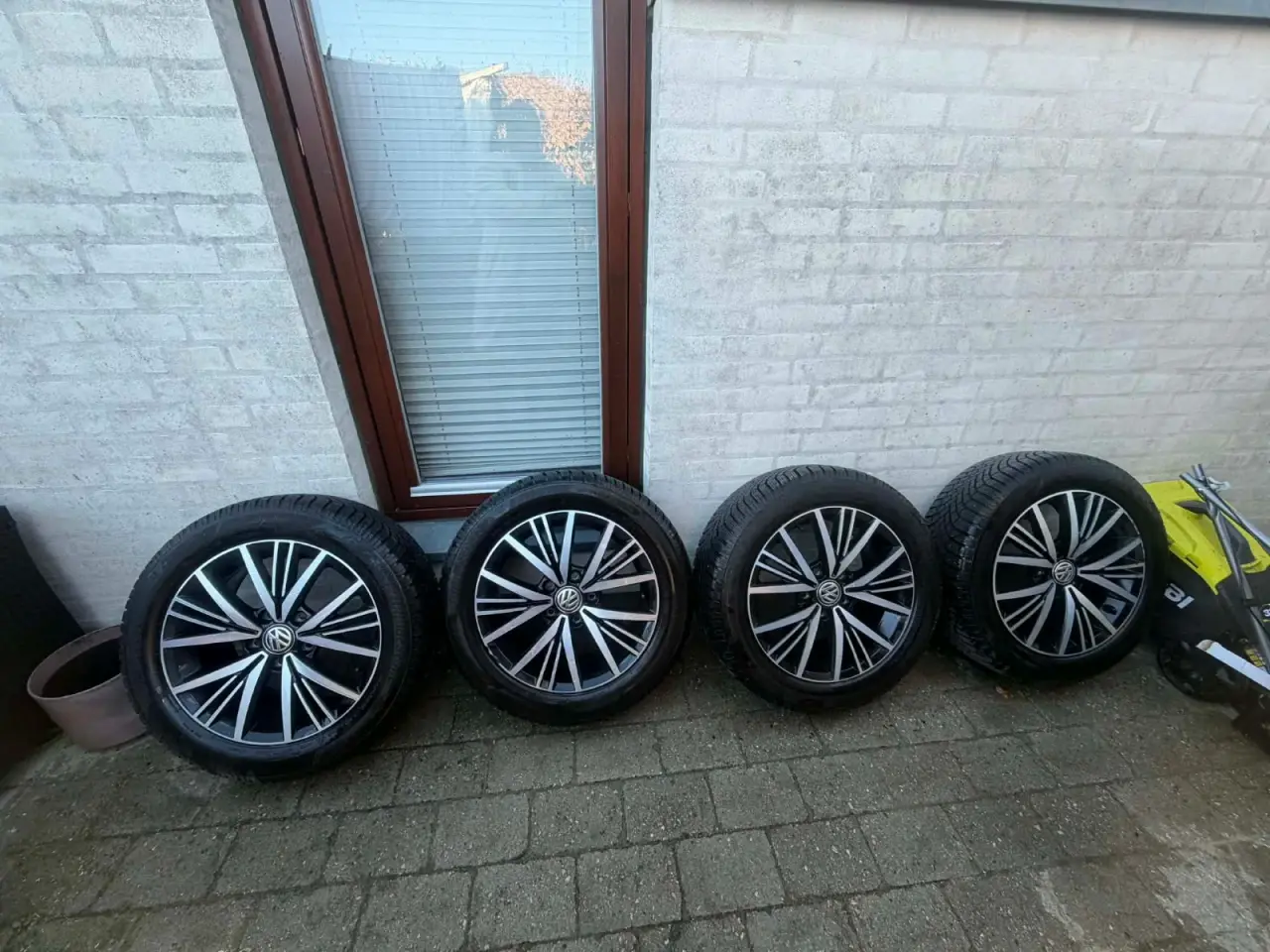 Billede 1 - Vw vinterdæk med Alufælge