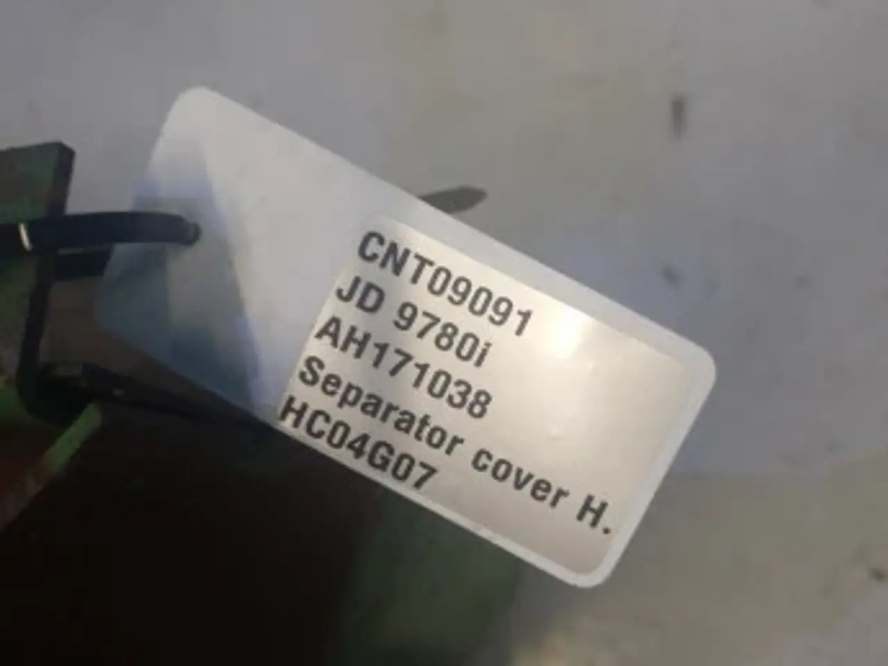 Billede 6 - John Deere 9780 Dæksel H. AH171038