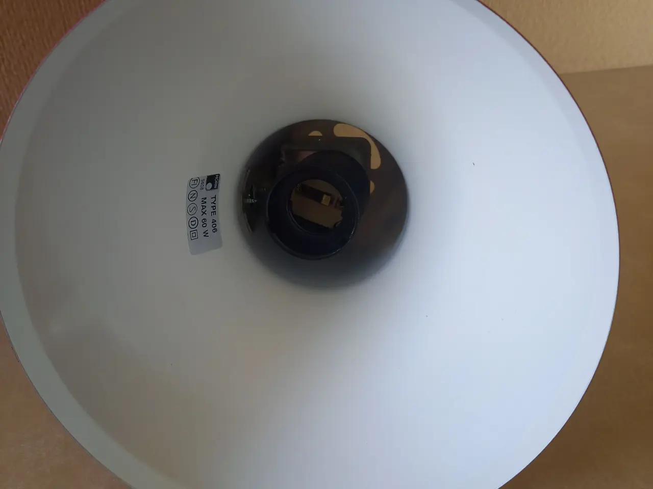 Billede 3 - Arkitektlampe ceriserød - ny og ubrugt