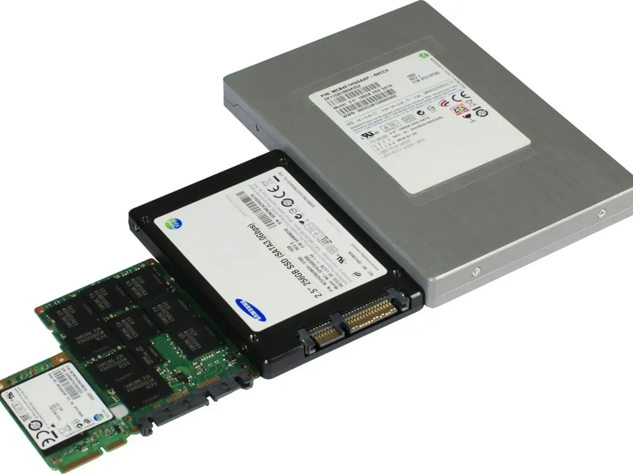 Billede 1 - KØBES: mSata / SSD 60 - 512 GB harddiske