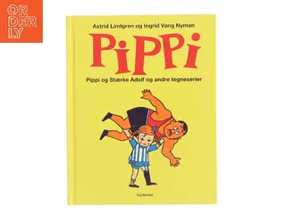 Pippi og Stærke Adolf og andre tegneserier hardback fra Gyldendal (Bog)