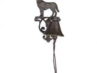 Vintage dørklokke hund ,
