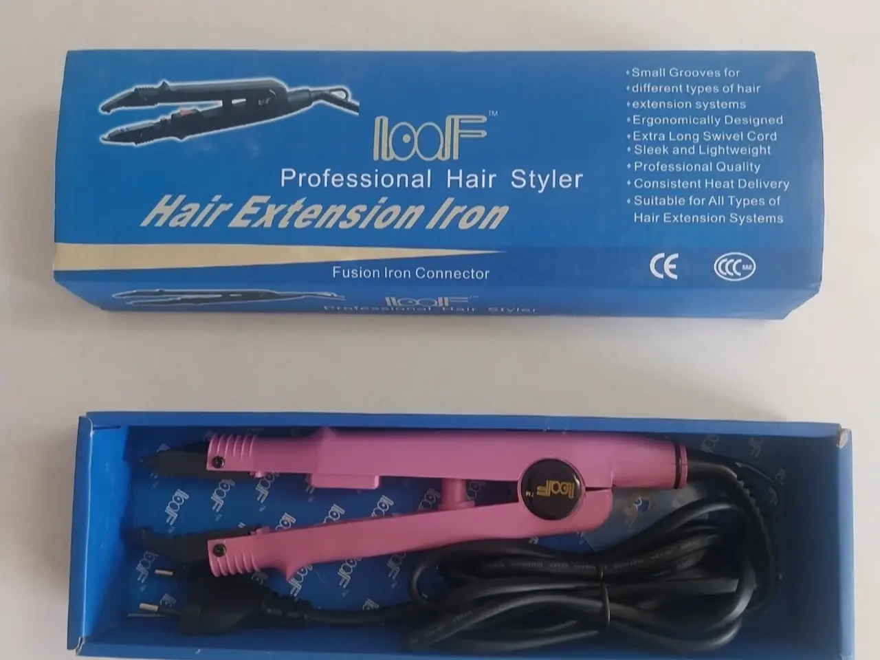 Billede 10 - Loof hairextensions iron