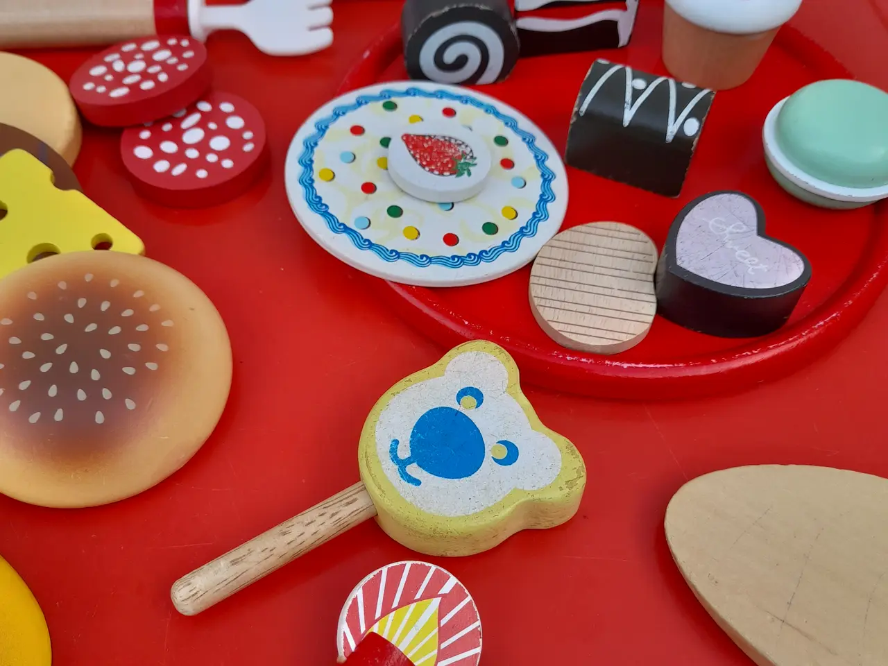 Billede 3 - Trælegetøj, legemad.