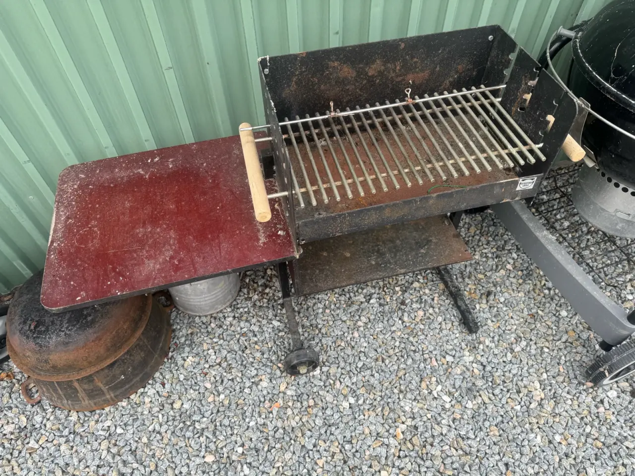 Billede 2 - Grille med sidebord Sælges