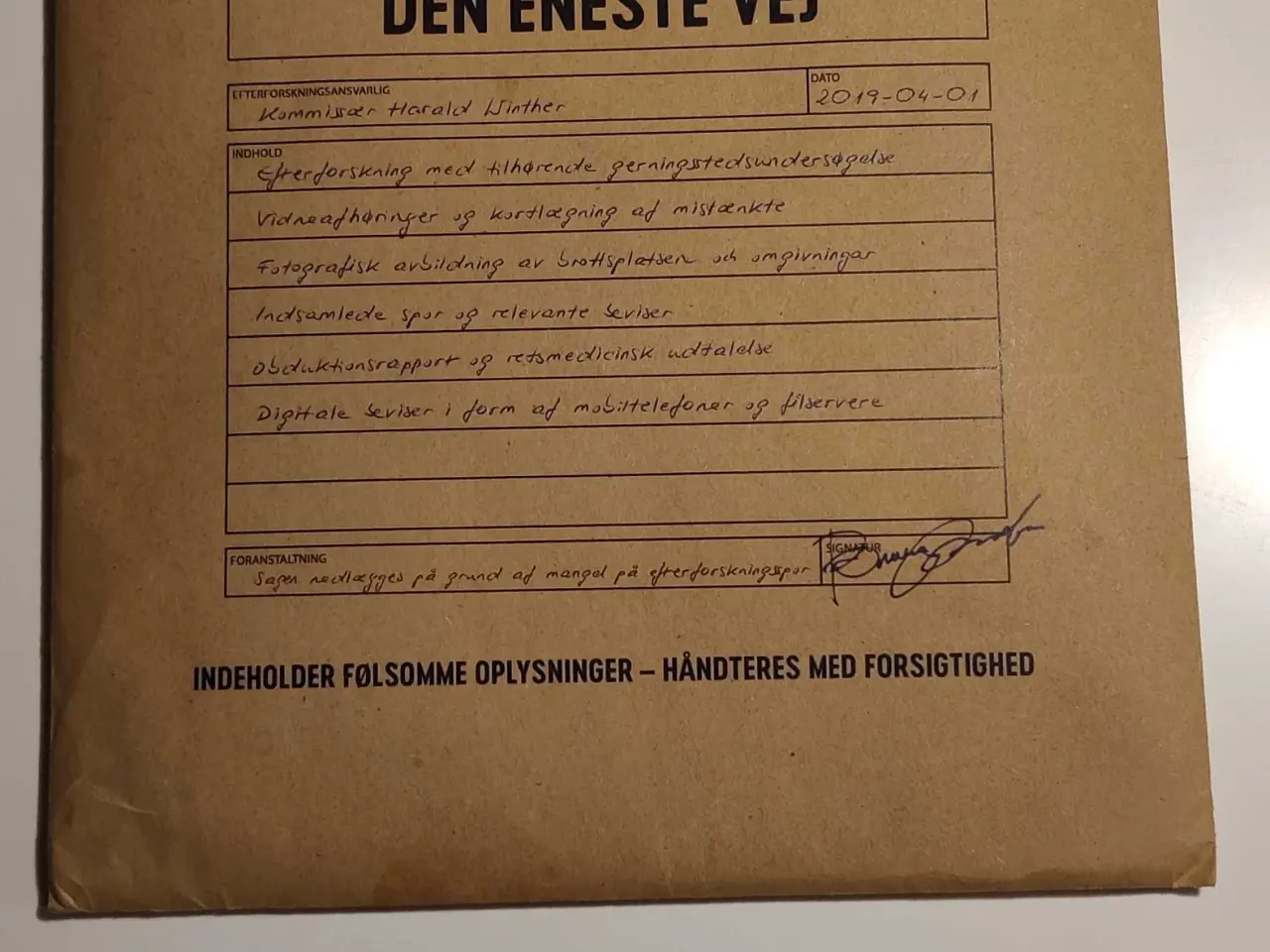 Billede 1 - Unsolved Sekten den eneste vej
