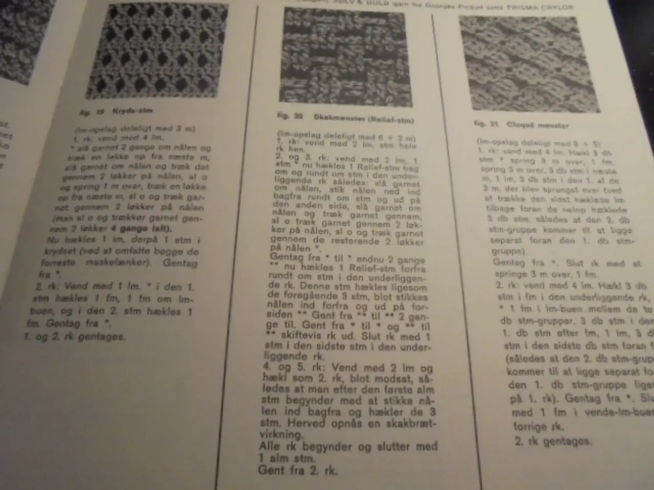 Billede 5 - ABC i hækling fra Dalegarn fra ca. 1966