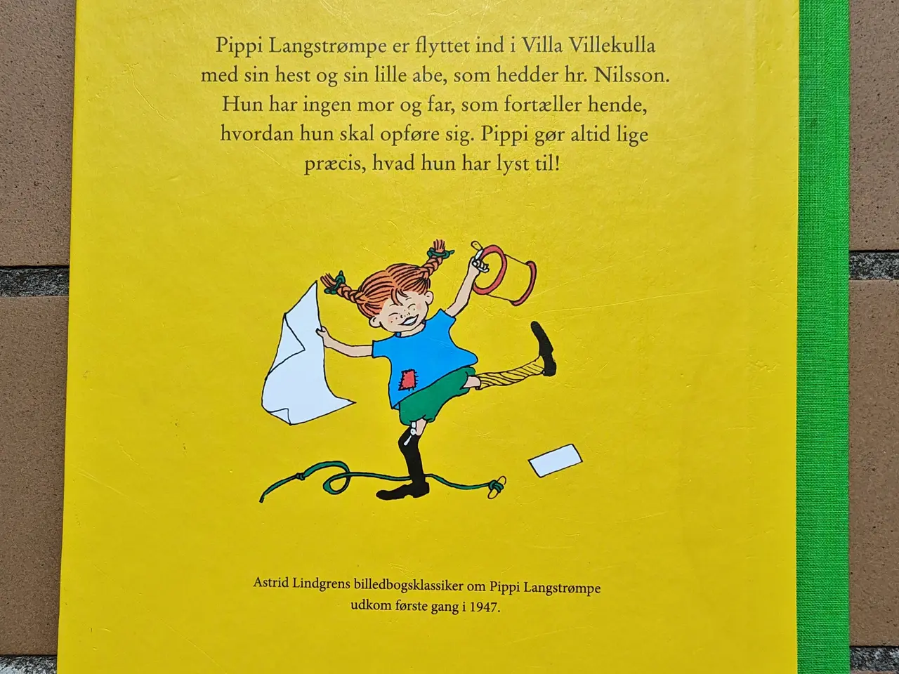 Billede 2 - Kender du Pippi Langstrømpe ? BOG