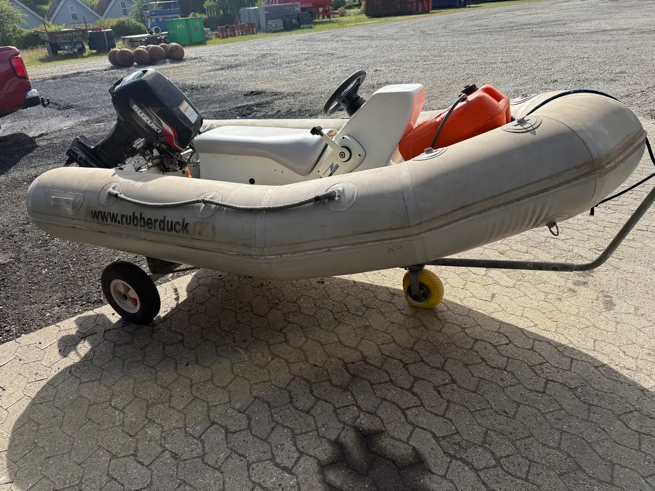 Billede 4 - Gummibåd men 15 hk motor
