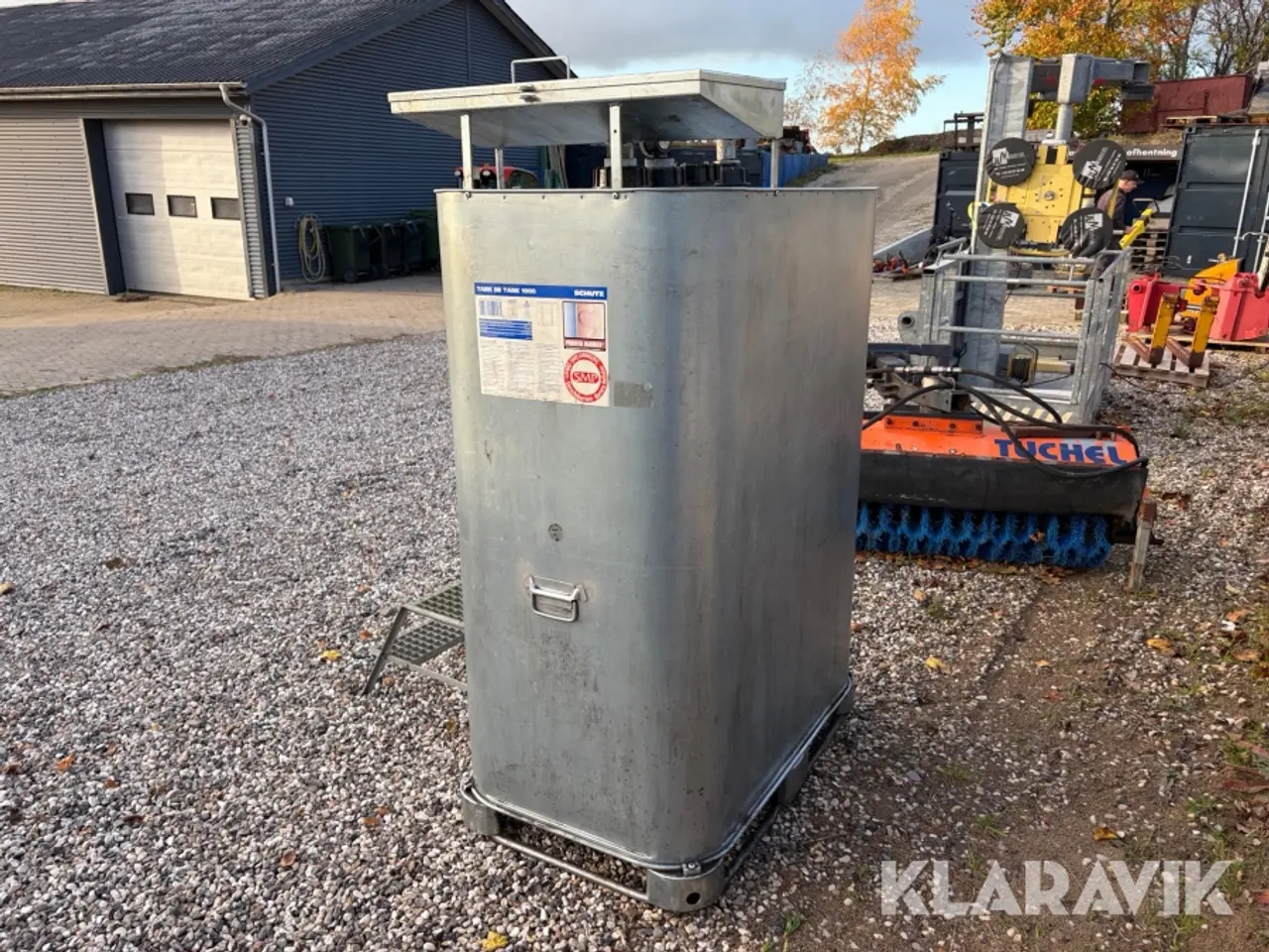 Billede 5 - Spildolietank SCHÜTZ Tit 1000L dobbeltsidet