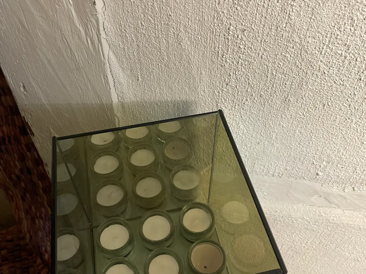 Billede 3 - Lysestage, fyrfadslys,