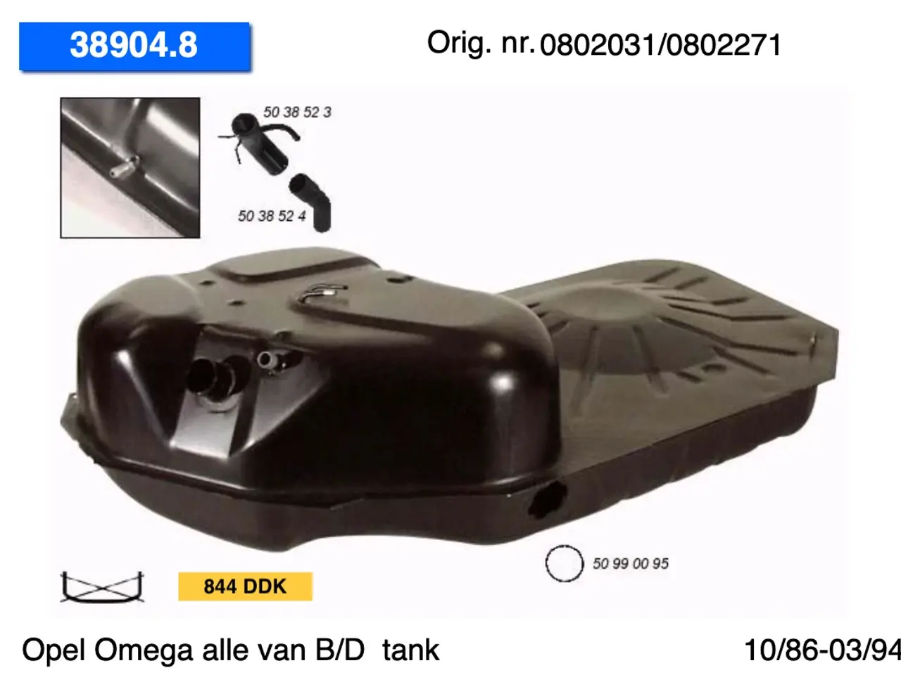 Billede 4 - Opel Commodore-Omega-Senator tanke