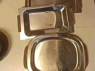 Serveringsfade , Rustfri Stål