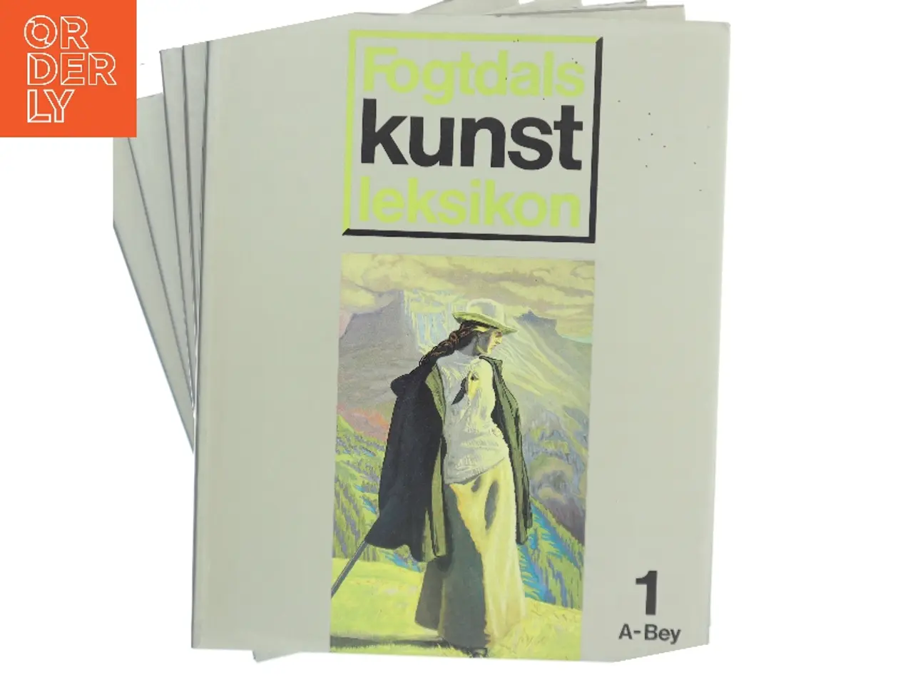 Billede 1 - Fogtdals kunstleksikon. Bind 1-5 af <Ukendt redaktion / flere forfattere< (Bog)