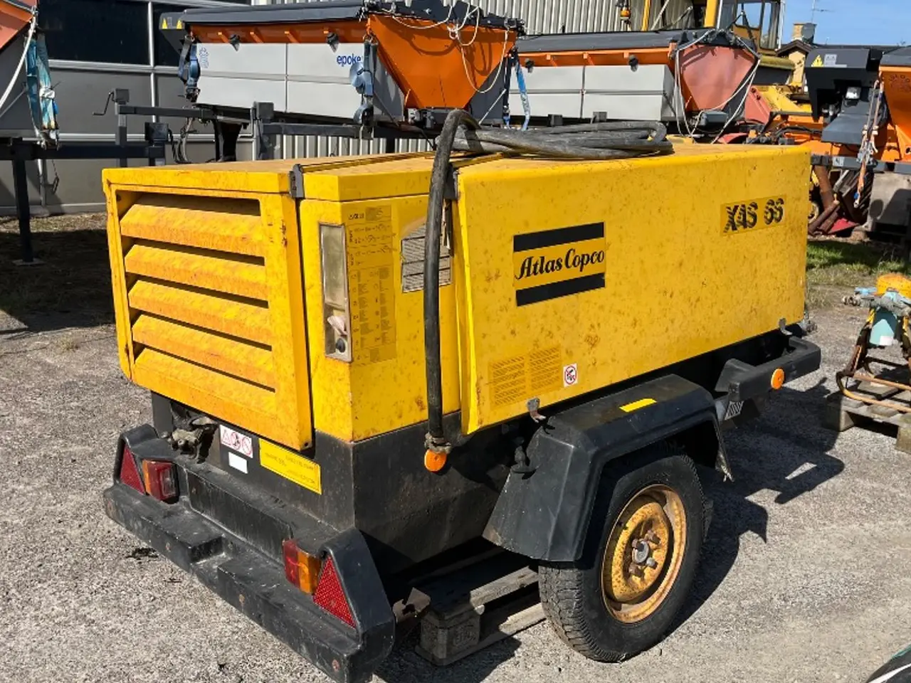 Billede 2 - Atlas Copco XAS 66 Med meget udstyr.