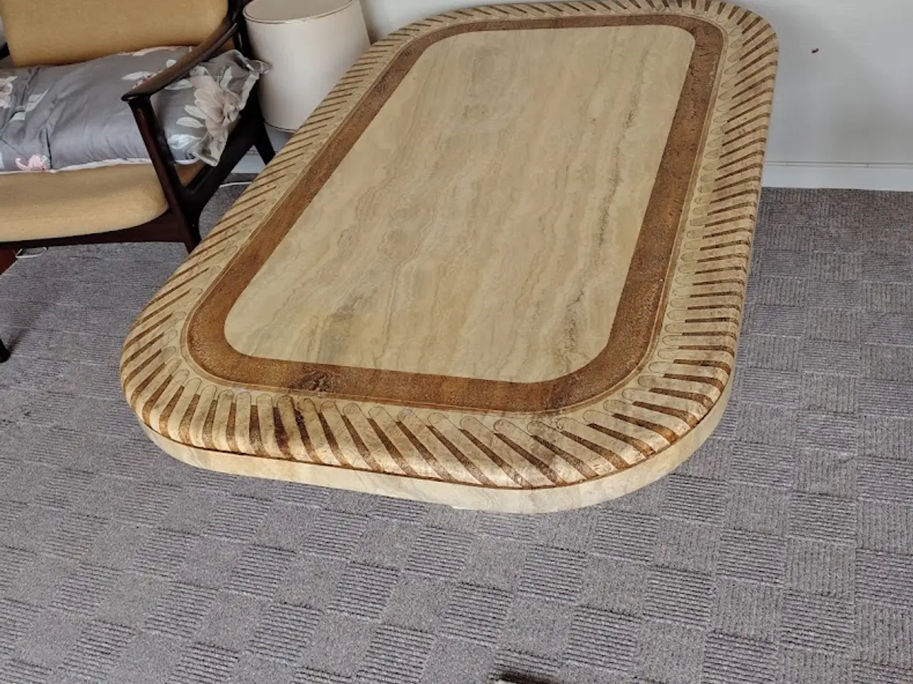 Billede 2 - Sofabord Mamor fin stand