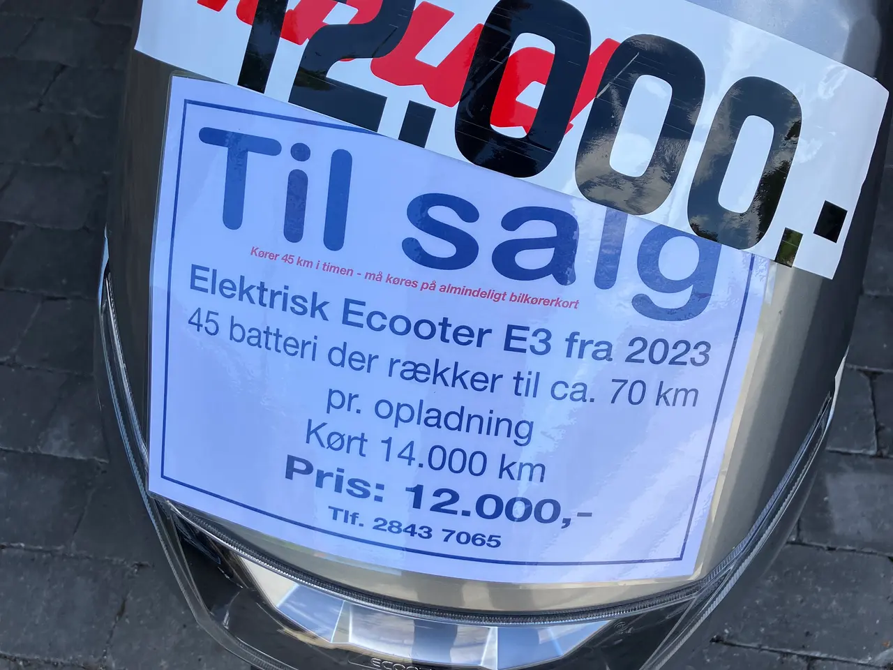 Billede 1 - E3 Elscooter