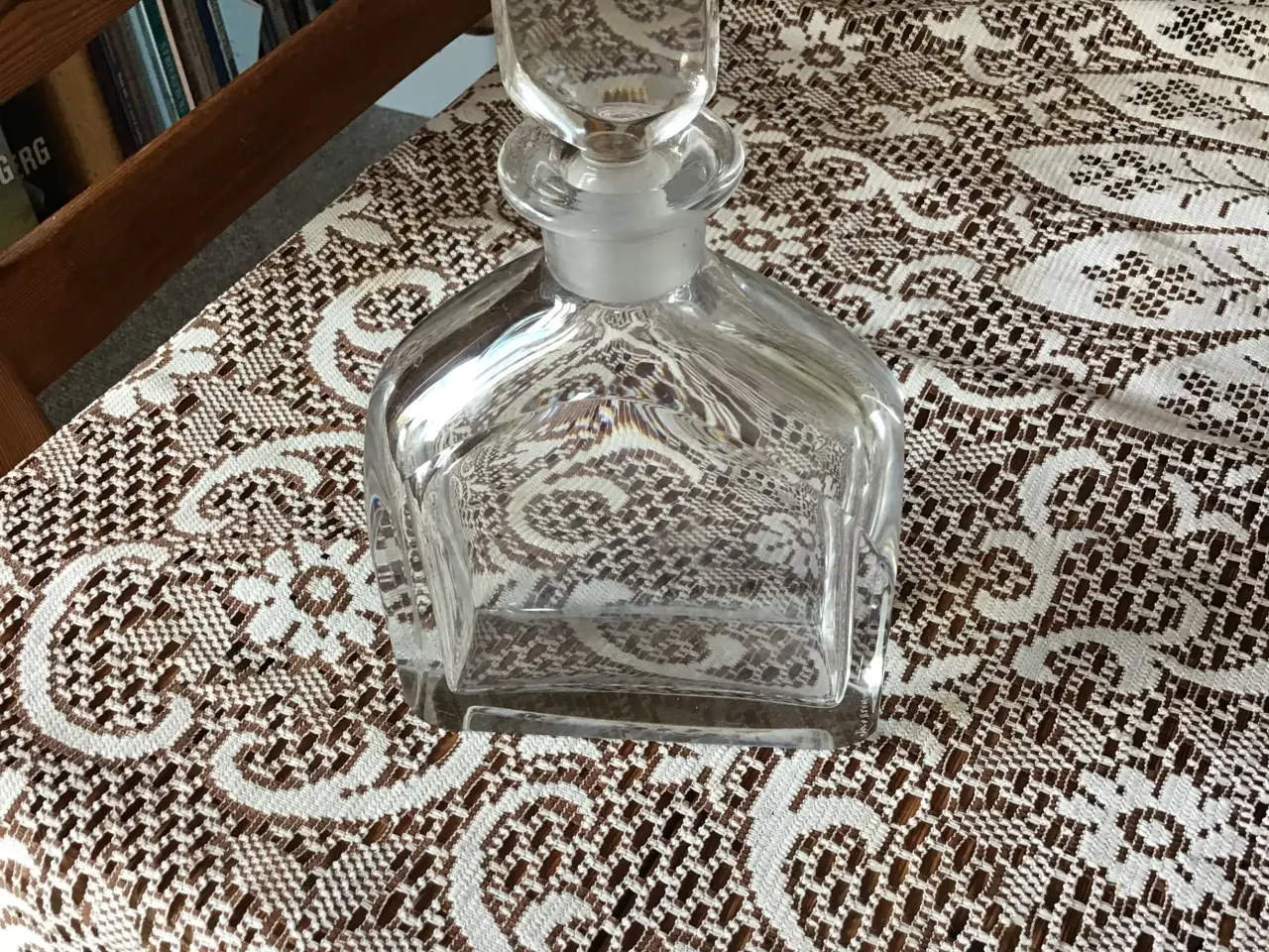 Billede 1 - Orrefors krystal cognac karaffel