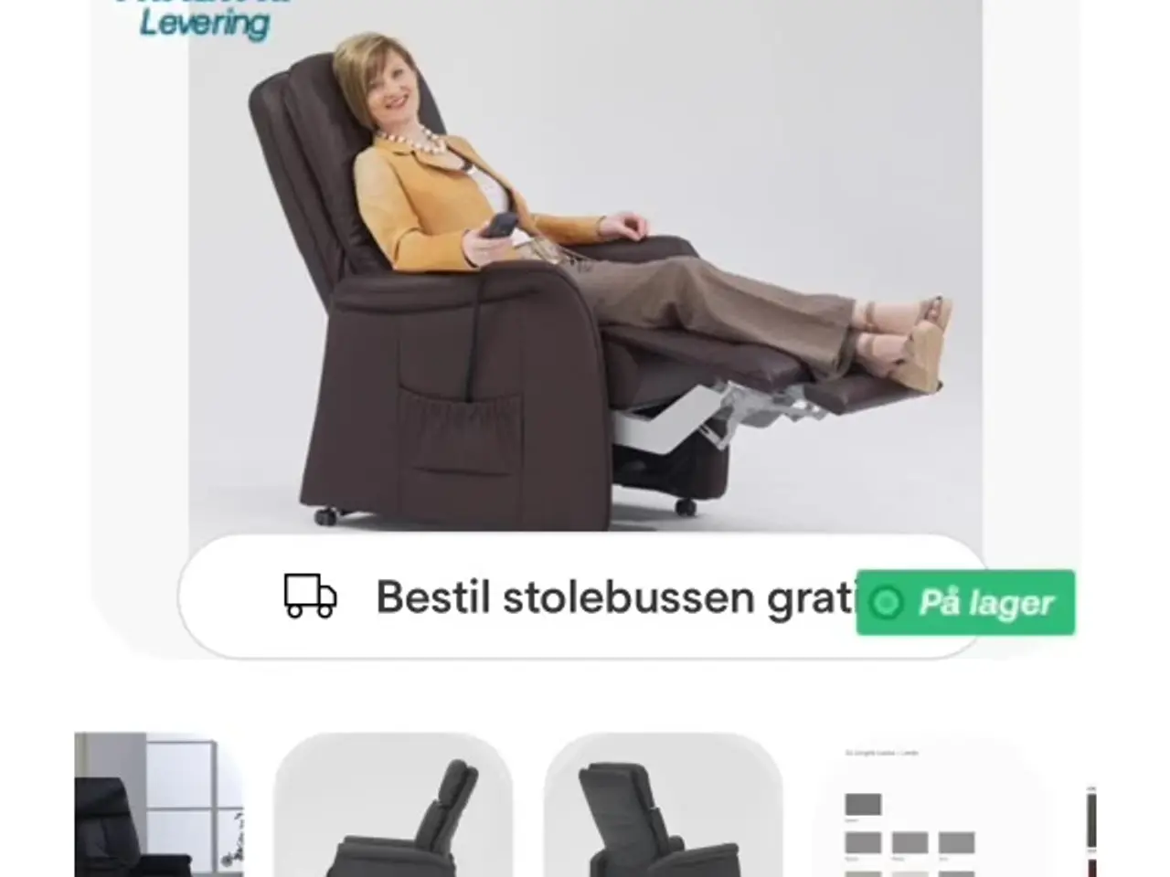 Billede 7 - Hasle læne-hvile stol