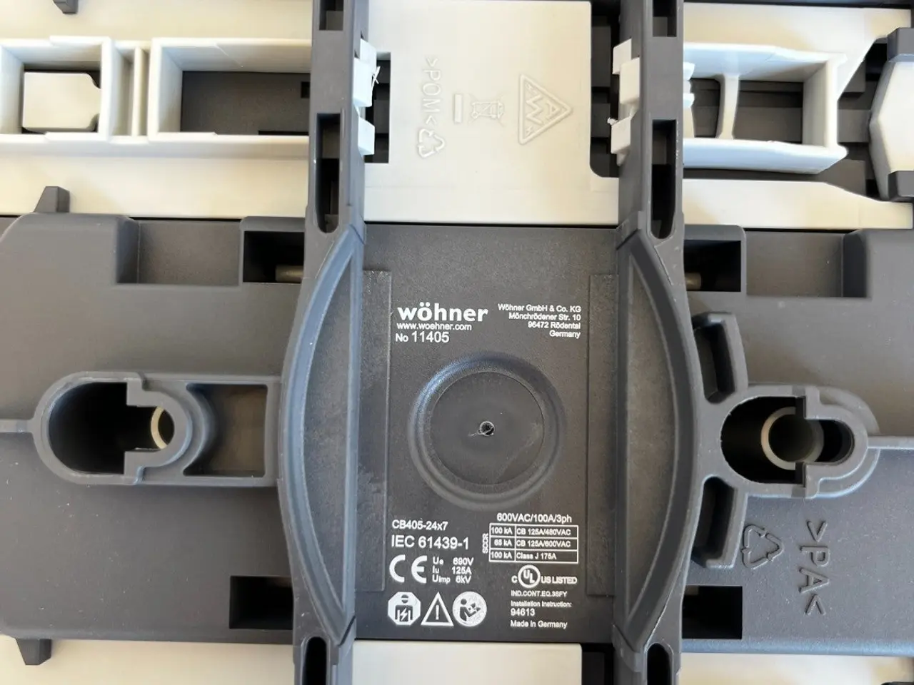 Billede 9 - Wohner CrossBoard 11405 Basic System 125A 3-Pole