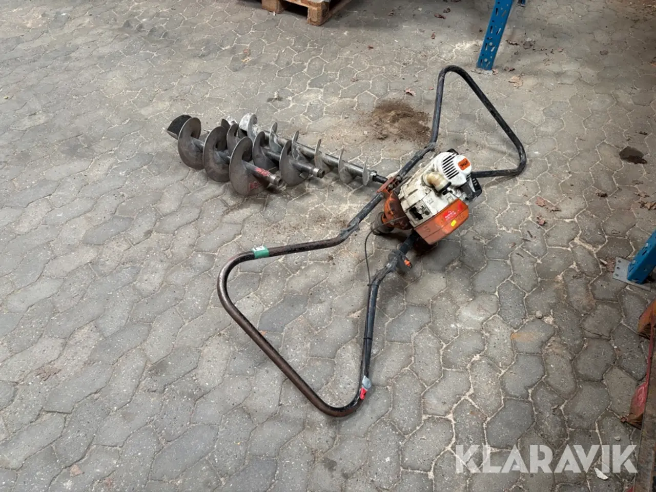 Billede 7 - Pælebor Stihl 4308 med 3 bor