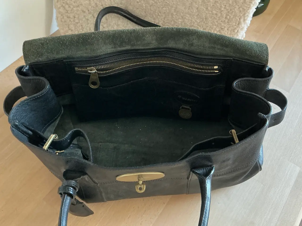Billede 3 - Mulberry taske sort m/dust bag