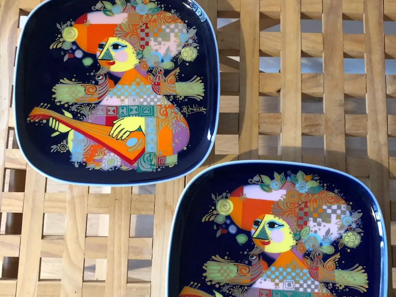 Billede 4 - Retro Bjørn Wiinblad 1001 Nat platter