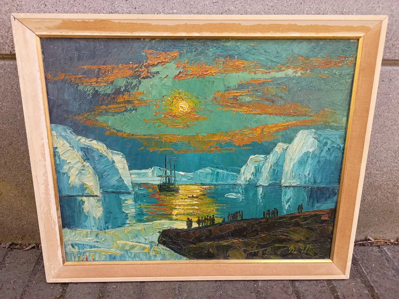 Billede 1 - Max Ulvig maleri.