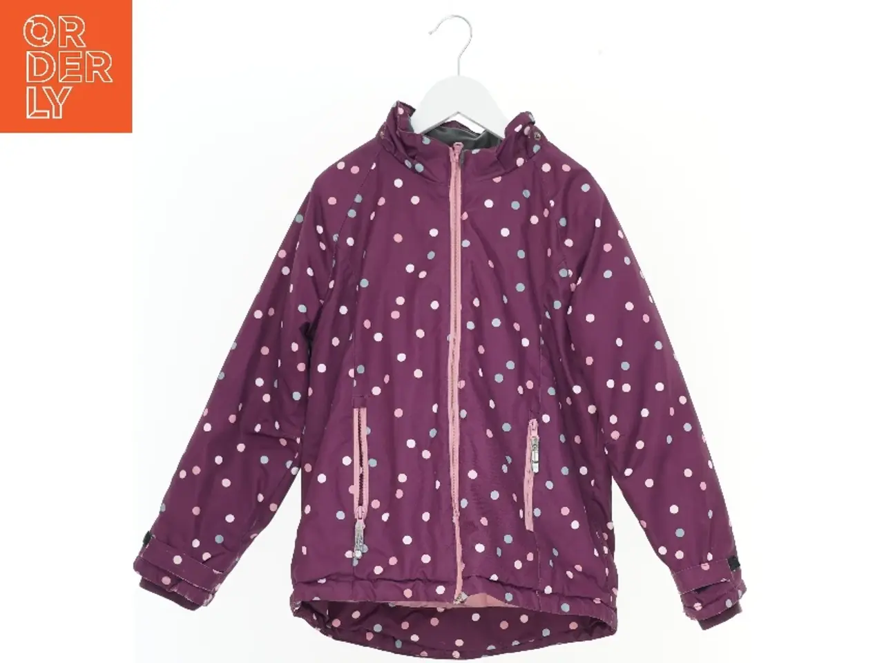 Billede 1 - Prikket outerwear jakke til børn fra H&M (str. 134)