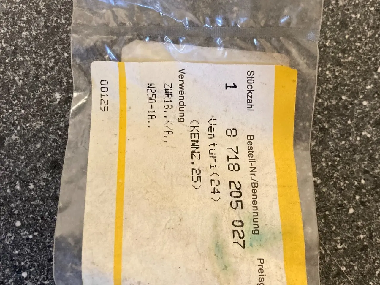 Billede 5 - Junkers Bosch Boiler Venturi ventil PN: 8718205027