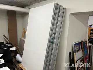 Whiteboard tavler Lintex Nordic 200x120 17 styk