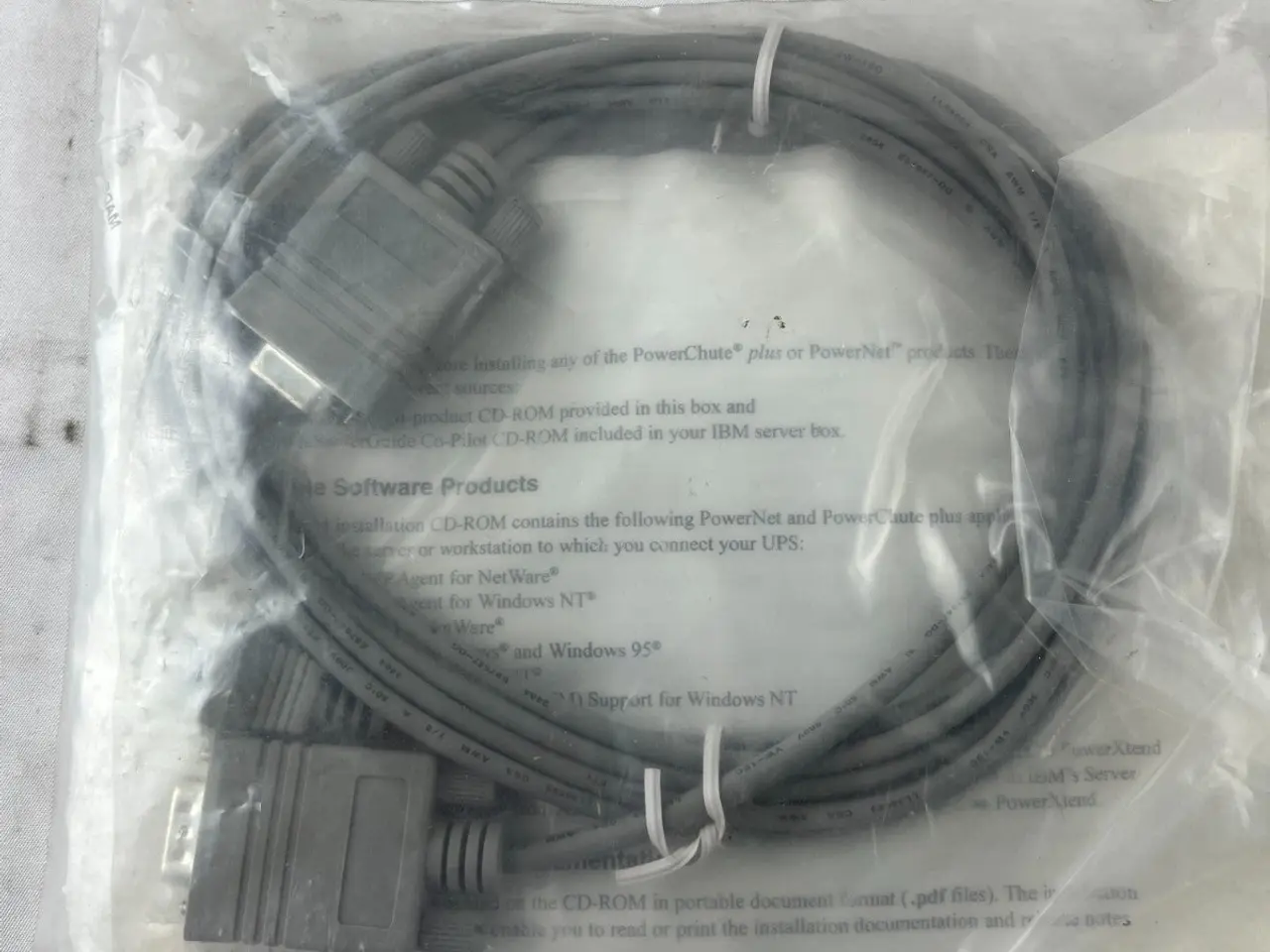 Billede 4 - IBM / APC UPS Serial Interface kabel OL135
