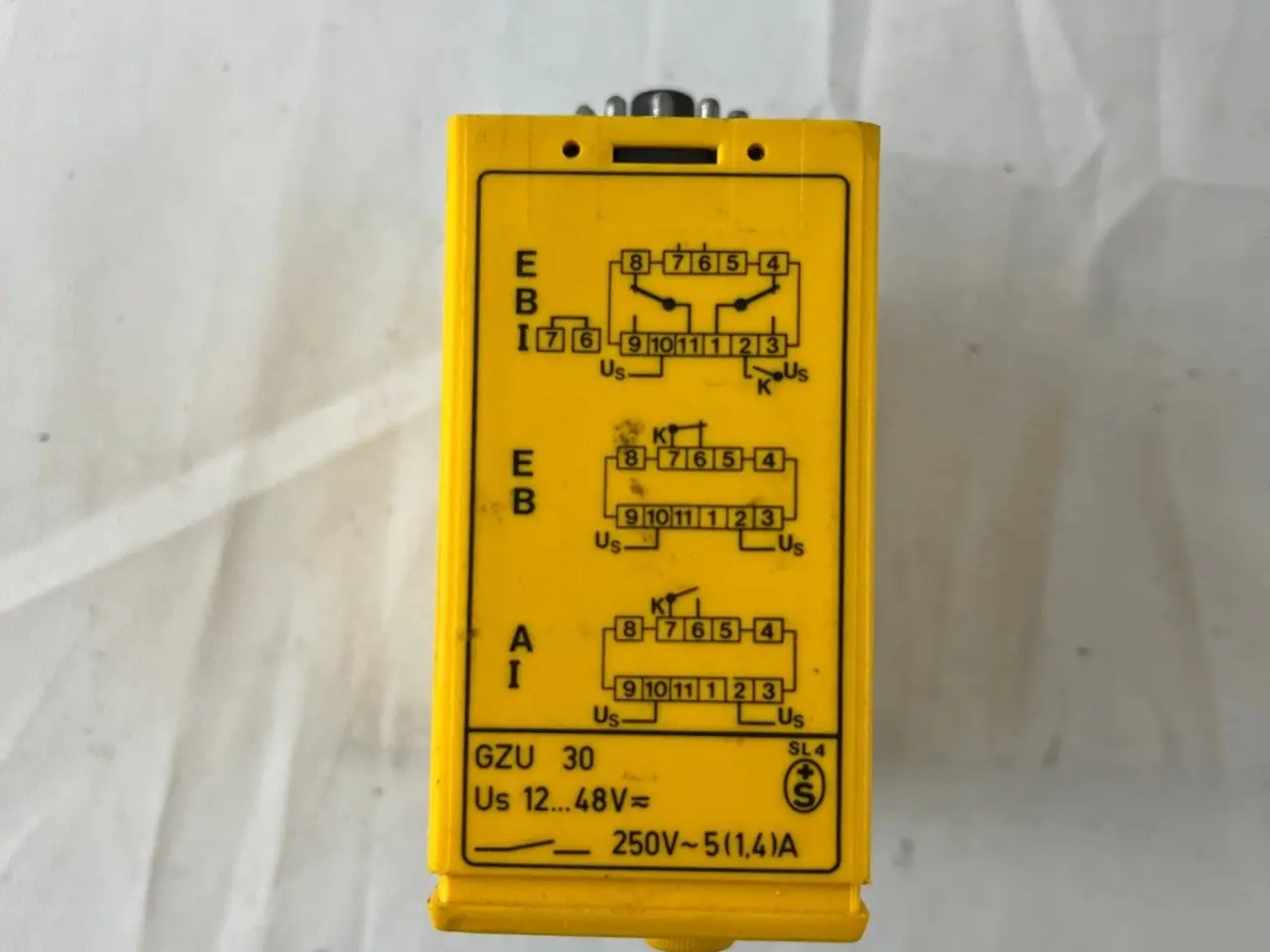Billede 2 - Selectron GZU 30 Timer 12-48V 50ms-10h Delay relæ