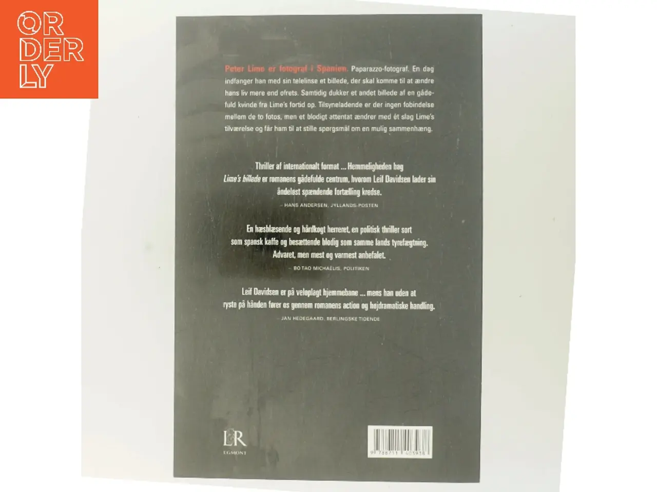 Billede 3 - Lime's billede : roman af Leif Davidsen (Bog)