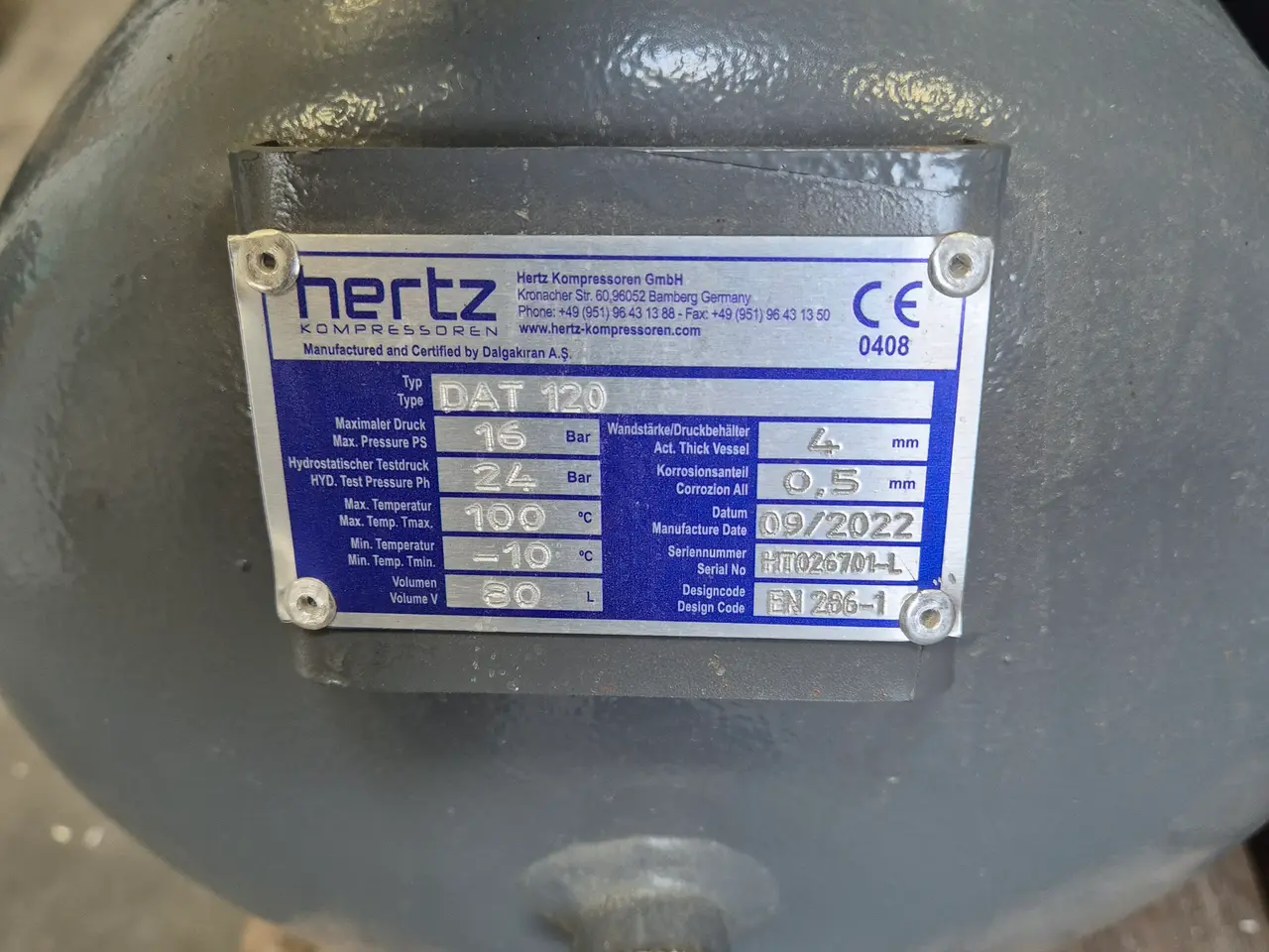 Billede 3 - HERTZ kompressor