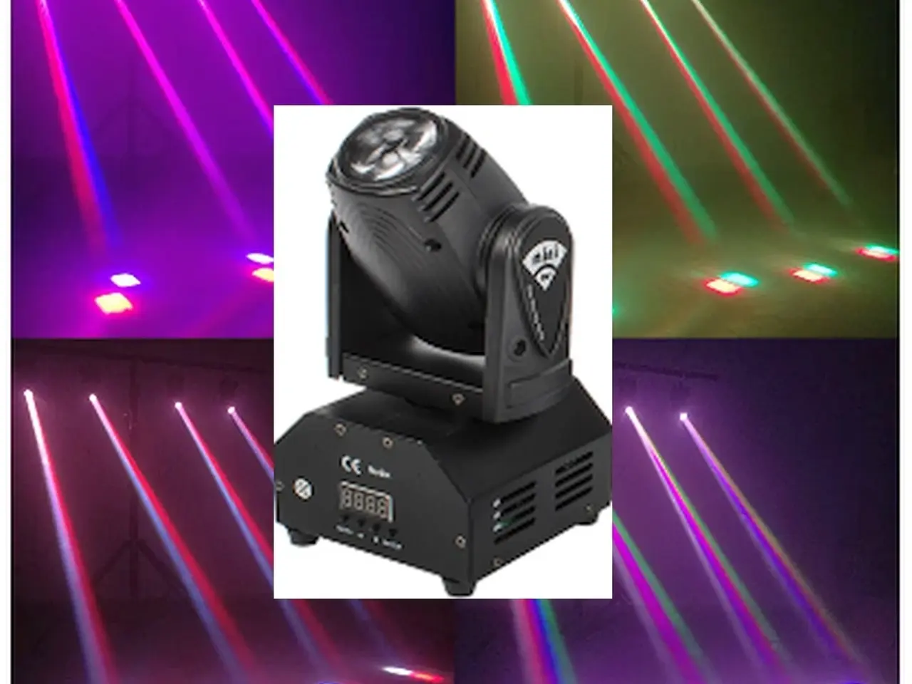 Billede 1 - Udlejes - MOVING HEAD 360º BEAM RGBW.