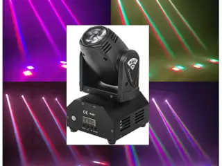 Udlejes - MOVING HEAD 360º BEAM RGBW.