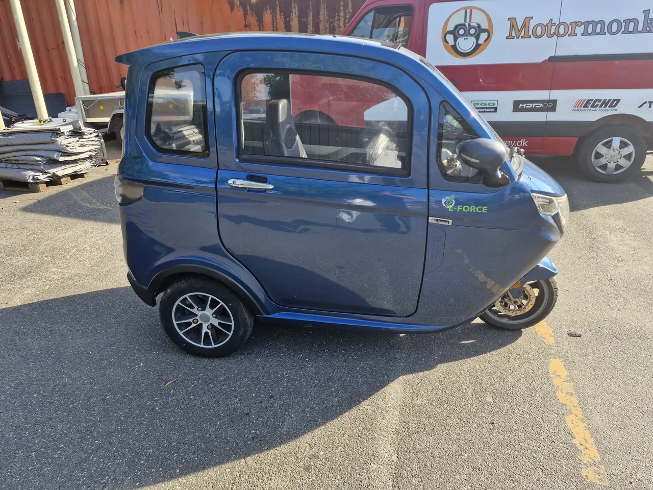 Billede 1 - E-force kabinescooter, 30 km/t