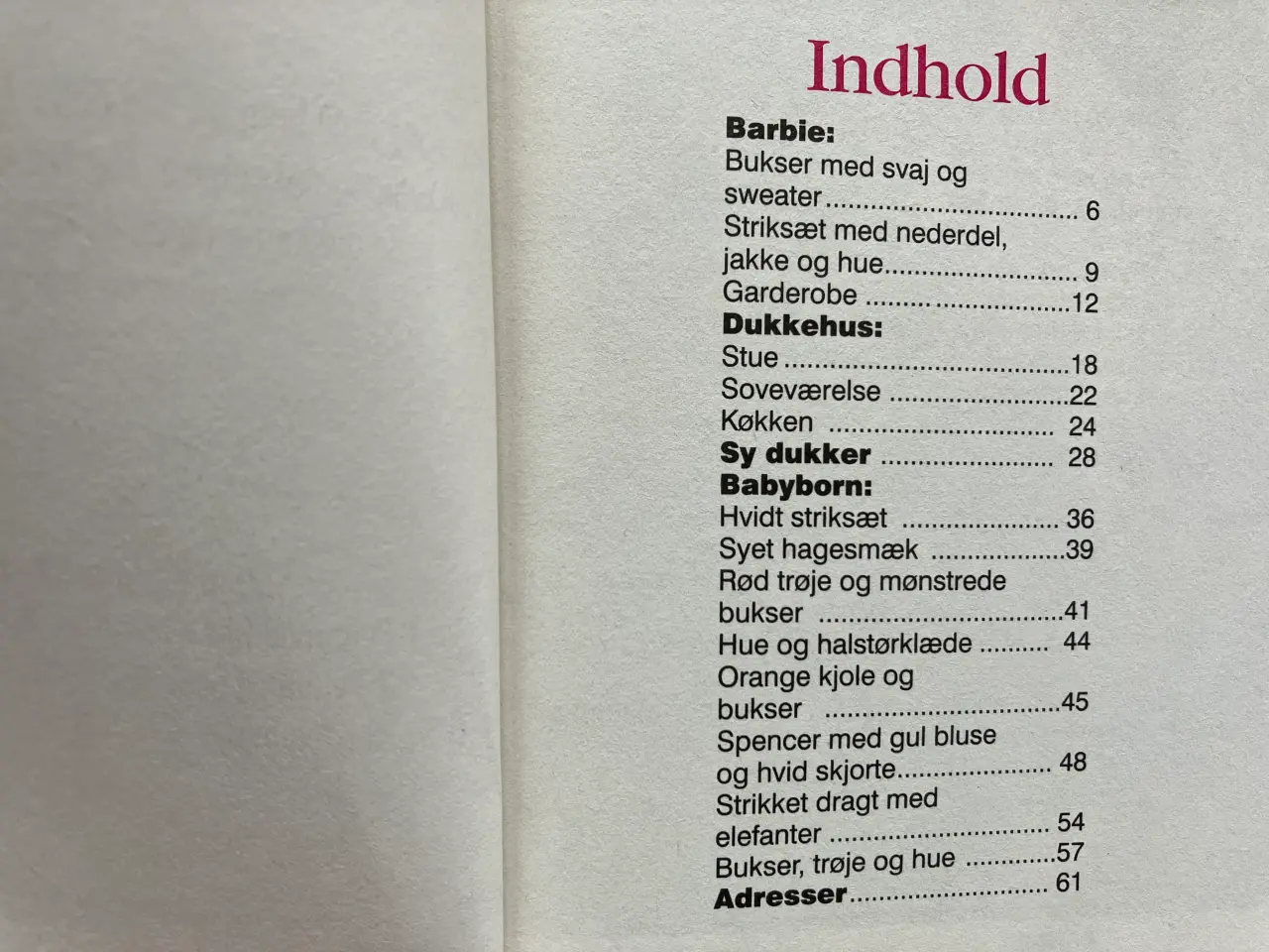 Billede 2 - Sy, strik og mal til dukker