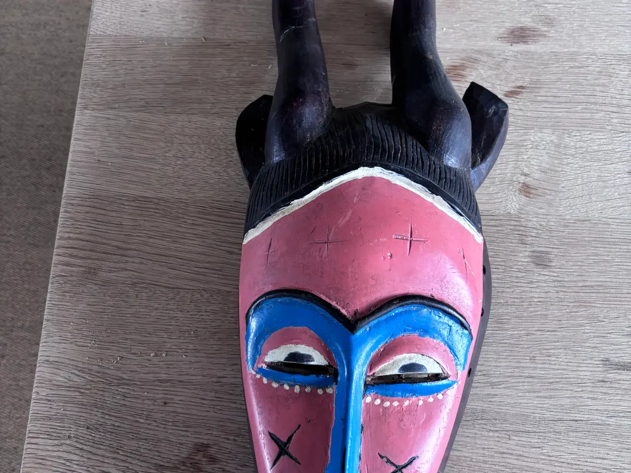 Billede 1 - Afrikansk træ maske