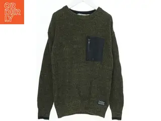 Striktrøje med lomme fra H&M (str. 140)