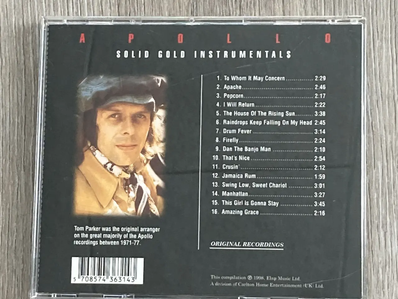 Billede 2 - CD: Apollo Solid Gold Instrumentals 