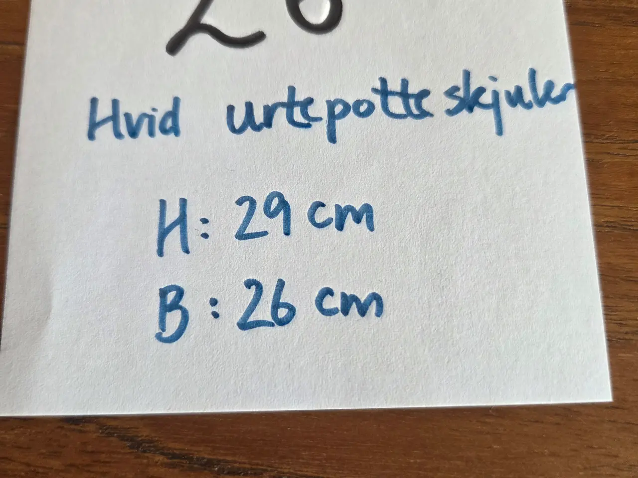Billede 6 - Hvid urtepotteskjuler med kvindefigur