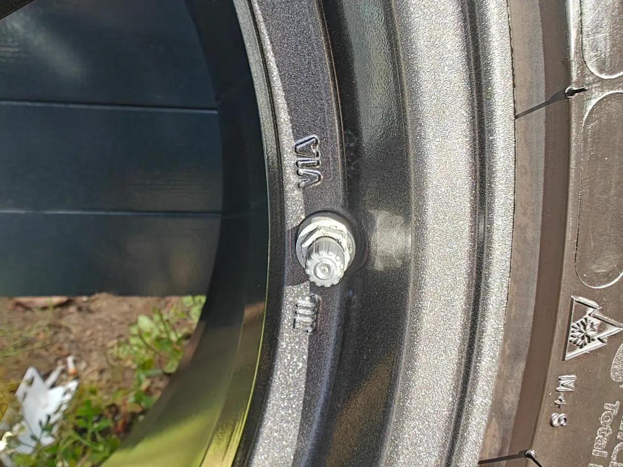 Billede 7 - 5x120 19" alufælge 235/45R19 Michelin vinterhjul