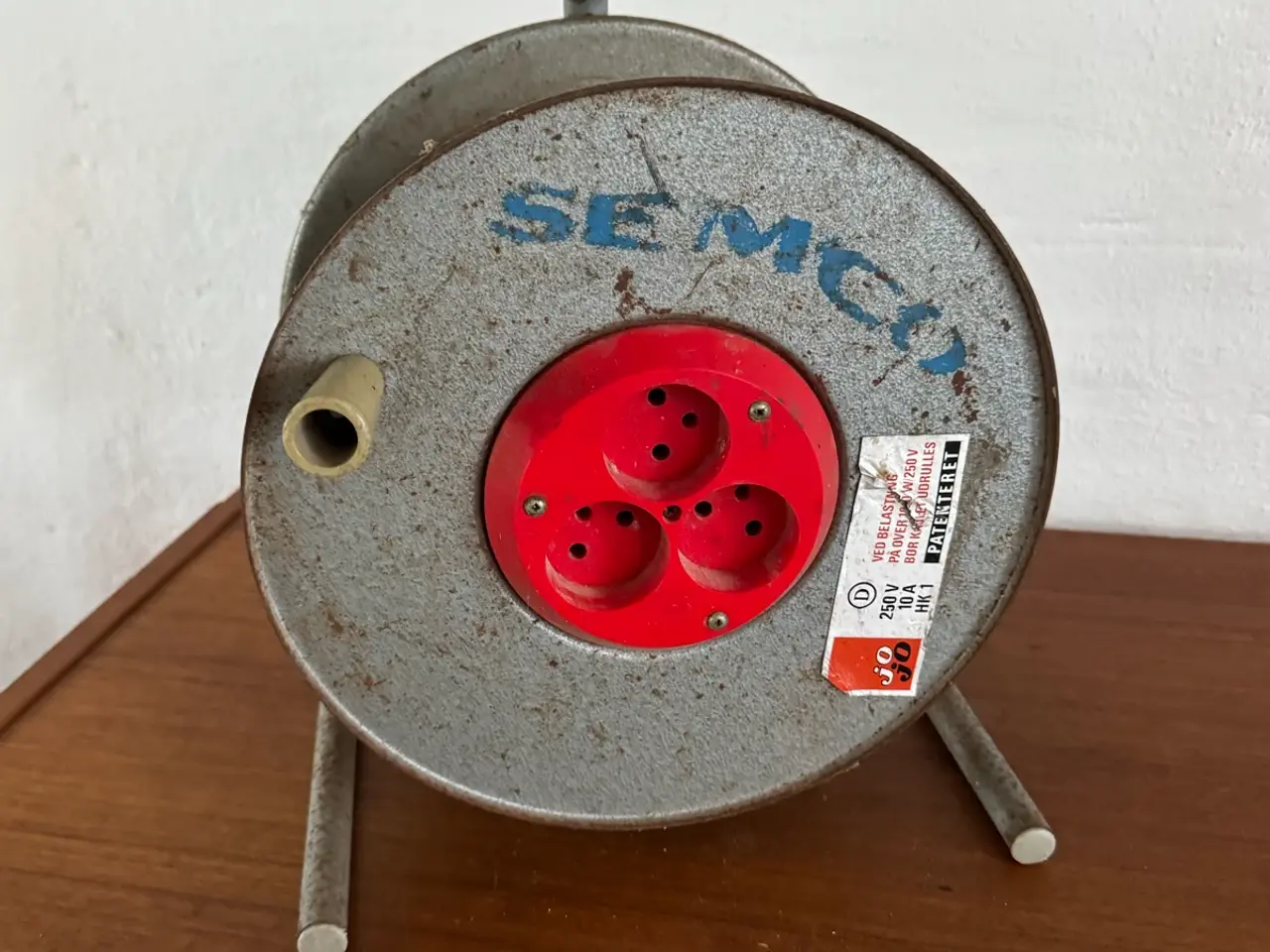 Billede 1 - Semco kabeltromle 250V 10A med jord