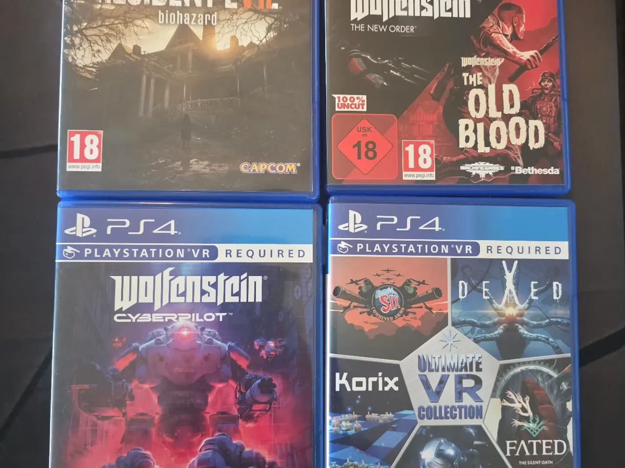 Billede 1 - PS 4 spil sælges / 9 stk 