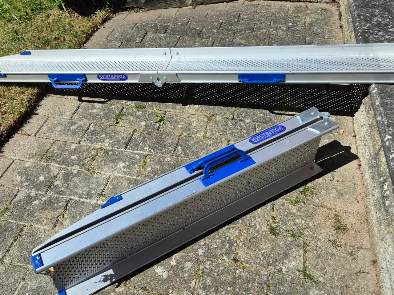 Billede 2 - Alu ramper, sammenklappelig, 2 stk.